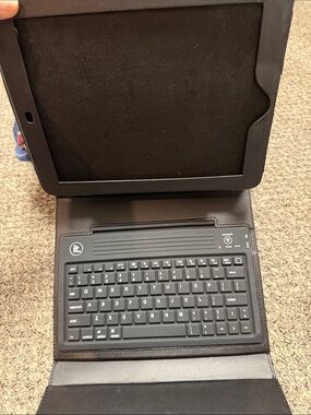 Keyboard case Black Bluetooth Keyboard Folio for Tablets